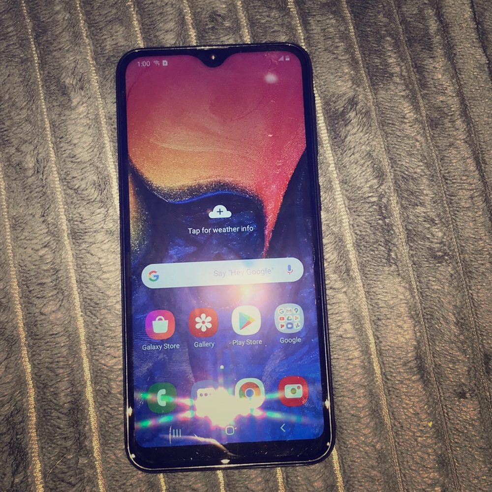 Samsung A10 Jet Black Brand new